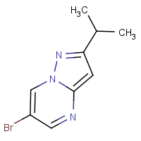 CAS:1296224-38-8 | OR306630 | 6-Bromo-2-isopropylpyrazolo[1,5-a]pyrimidine