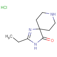 CAS:  | OR306636 | 2-Ethyl-1,3,8-triazaspiro[4.5]dec-1-en-4-one hydrochloride