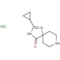 CAS: | OR306637 | 2-Cyclopropyl-1,3,8-triazaspiro[4.5]dec-1-en-4-one hydrochloride