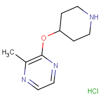 CAS:1420961-37-0 | OR306643 | 2-Methyl-3-(piperidin-4-yloxy)pyrazine hydrochloride