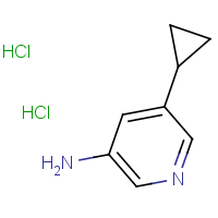 CAS:  | OR306645 | 5-Cyclopropylpyridin-3-amine dihydrochloride