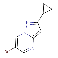 CAS: 916256-68-3 | OR306668 | 6-Bromo-2-cyclopropylpyrazolo[1,5-a]pyrimidine