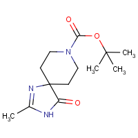 CAS:1707365-30-7 | OR306675 | tert-Butyl 2-methyl-4-oxo-1,3,8-triazaspiro[4.5]dec-1-ene-8-carboxylate