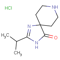CAS:  | OR306678 | 2-Isopropyl-1,3,8-triazaspiro[4.5]dec-1-en-4-one hydrochloride