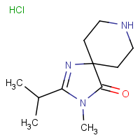CAS:  | OR306680 | 2-Isopropyl-3-methyl-1,3,8-triazaspiro[4.5]dec-1-en-4-one hydrochloride