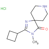 CAS:  | OR306681 | 2-Cyclobutyl-3-methyl-1,3,8-triazaspiro[4.5]dec-1-en-4-one hydrochloride