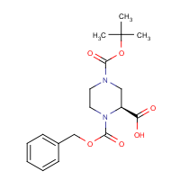 CAS: 150407-69-5 | OR307038 | (2S)-1-Benzyloxycarbonyl-4-tert-butoxycarbonyl-piperazine-2-carboxylic acid