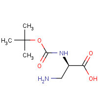 CAS:76387-70-7 | OR307061 | 3-Amino-N-(tert-butoxycarbonyl)-D-alanine