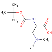CAS: 851653-36-6 | OR307062 | N-(tert-Butoxycarbonyl)-3-(dimethylamino)alanine