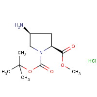 CAS:171110-72-8 | OR307066 | N-Boc-cis-4-amino-L-proline methyl ester hydrochloride