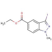 CAS: 1092351-68-2 | OR30708 | Ethyl 3-iodo-1-methyl-1H-indazole-5-carboxylate