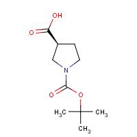 CAS: 140148-70-5 | OR307105 | (3S)-1-tert-butoxycarbonylpyrrolidine-3-carboxylic acid