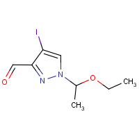 CAS: 1448855-48-8 | OR307179 | 1-(1-Ethoxyethyl)-4-iodo-1H-pyrazole-3-carbaldehyde