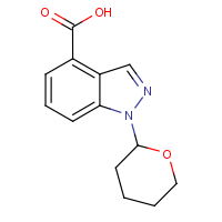 CAS: 1000576-23-7 | OR30727 | 1-(Tetrahydro-2H-pyran-2-yl)-1H-indazole-4-carboxylic acid
