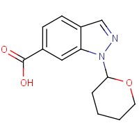 CAS:1017792-97-0 | OR30729 | 1-(Tetrahydro-2H-pyran-2-yl)-1H-indazole-6-carboxylic acid
