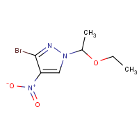 CAS: 1639858-77-7 | OR307290 | 3-Bromo-1-(1-ethoxyethyl)-4-nitro-1H-pyrazole