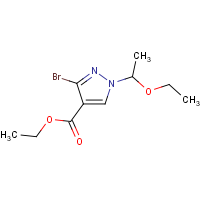 CAS: 1639858-78-8 | OR307298 | Ethyl 3-bromo-1-(1-ethoxyethyl)-1H-pyrazole-4-carboxylate