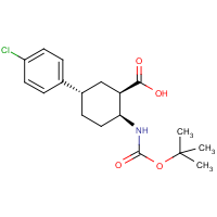 CAS: 1176474-84-2 | OR307565 | cis-2-tert-Butoxycarbonylamino-trans-5-(4-chlorophenyl)-cyclohexanecarboxylic acid