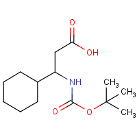 CAS: 458529-74-3 | OR307571 | 3-tert-Butoxycarbonylamino-3-cyclohexyl-propionic acid