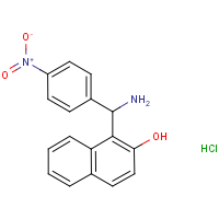 CAS: 714953-84-1 | OR307609 | 1-[Amino-(4-nitro-phenyl)-methyl]-naphthalen-2-ol hydrochloride