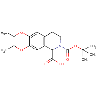 CAS: 1214645-14-3 | OR307617 | 6,7-Diethoxy-3,4-dihydro-1H-isoquinoline-1,2-dicarboxylic acid 2-tert-butyl ester