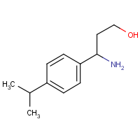 CAS: 955287-40-8 | OR307626 | 3-Amino-3-(4-isopropyl-phenyl)-propan-1-ol