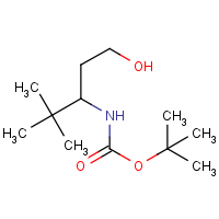 CAS: 892874-24-7 | OR307640 | [1-(2-Hydroxy-ethyl)-2,2-dimethyl-propyl]-carbamic acid tert-butyl ester