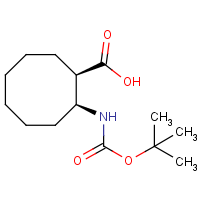 CAS:1013980-15-8 | OR307658 | cis-2-tert-Butoxycarbonylamino-cyclooctanecarboxylic acid