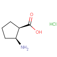 CAS:128110-37-2 | OR307663 | (1R,2S)-2-Amino-cyclopentanecarboxylic acid hydrochloride