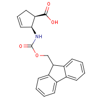 CAS: 1212278-30-2 | OR307669 | cis-2-(((9H-Fluoren-9-yl)methoxy)carbonylamino)cyclopent-3-ene-1-carboxylic acid
