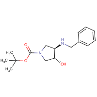 CAS: 138026-89-8 | OR307682 | trans-3-Benzylamino-4-hydroxy-pyrrolidine-1-carboxylic acid tert-butyl ester