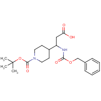 CAS: 372144-07-5 | OR307688 | 3-[1-(tert-Butoxycarbonyl)piperidin-4-yl]-3-[(bentyloxycarbonyl)amino]propanoic acid