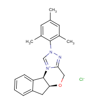 CAS: 919102-70-8 | OR307708 | [5a-S,10b-R]-2-(2,4,6-Trimethyl-phenyl)-2,5a,6,10b-tetrahydro-4H-5-oxa-2,3-diaza-10c-azonia-cyclopenta[c]fluorene chloride
