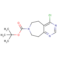CAS: 1057338-27-8 | OR307764 | tert-Butyl 4-chloro-8,9-dihydro-5H-pyrimido[5,4-d]azepine-7(6H)-carboxylate