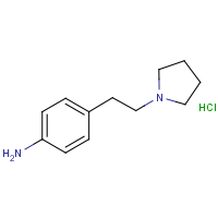 CAS: 1135228-86-2 | OR307770 | 4-(2-(Pyrrolidin-1-yl)ethyl)aniline hydrochloride