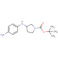 CAS: 1159976-32-5 | OR307782 | 3-[(4-Amino-phenylamino)-pyrrolidine-1-carboxylic acid tert-butyl ester