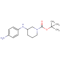 CAS:1159976-34-7 | OR307785 | 3-(4-Amino-phenylamino)- piperidine-1-carboxylic acid tert-butyl ester