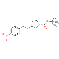 CAS: 1204811-26-6 | OR307790 | 3-(4-Nitrobenzylamino)pyrrolidine-1-carboxylic acid tert-butyl ester