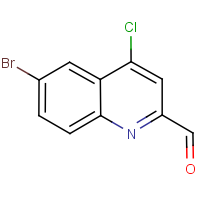 CAS: 904369-49-9 | OR307876 | 6-Bromo-4-chloroquinoline-2-carboxaldehyde