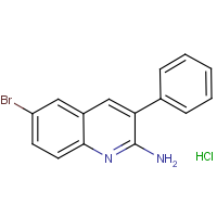 CAS: 1170960-09-4 | OR307892 | 2-Amino-6-bromo-3-phenylquinoline hydrochloride