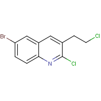 CAS: 948294-46-0 | OR307894 | 2-Chloro-3-(2-chloroethyl)-6-bromoquinoline