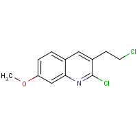CAS: 73863-51-1 | OR307898 | 2-Chloro-3-(2-chloroethyl)-7-methoxyquinoline