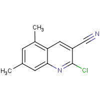 CAS: 917747-10-5 | OR307911 | 2-Chloro-5,7-dimethylquinoline-3-carbonitrile