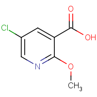 CAS: 54916-65-3 | OR30792 | 5-Chloro-2-methoxynicotinic acid