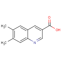 CAS: 948294-50-6 | OR307998 | 6,7-Dimethylquinoline-3-carboxylic acid