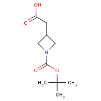 CAS:183062-96-6 | OR308024 | [1-(tert-Butoxycarbonyl)azetidin-3-yl]acetic acid