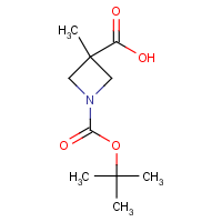 CAS:887591-62-0 | OR308025 | 1-(tert-Butoxycarbonyl)-3-methylazetidine-3-carboxylic acid