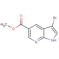 CAS: 1190322-65-6 | OR308044 | Methyl 3-bromo-1H-pyrrolo[2,3-b]pyridine-5-carboxylate