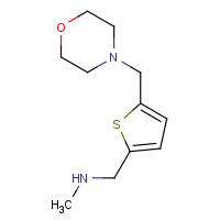 CAS: 893742-71-7 | OR30806 | 2-[(Methylamino)methyl]-5-(morpholin-4-ylmethyl)thiophene
