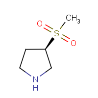 CAS: 1234576-84-1 | OR308143 | (3R)-3-(Methylsulfonyl)pyrrolidine